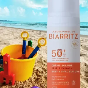 Rabatt Sonnencreme Kinder LSF 50+ von Laboratoires de Biarritz 100 ml