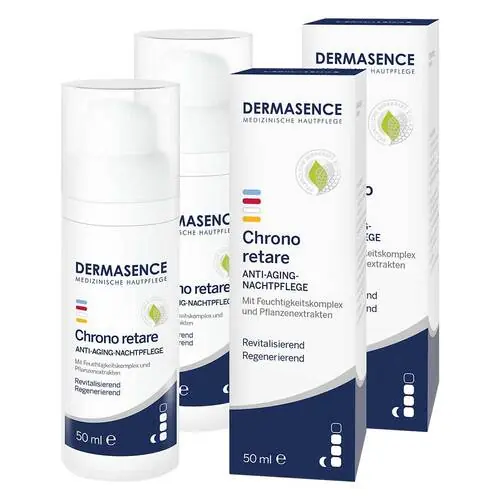 Dermasence Chrono retare Anti-Aging-Nachtpflege, 2x50 ml Meistverkauft