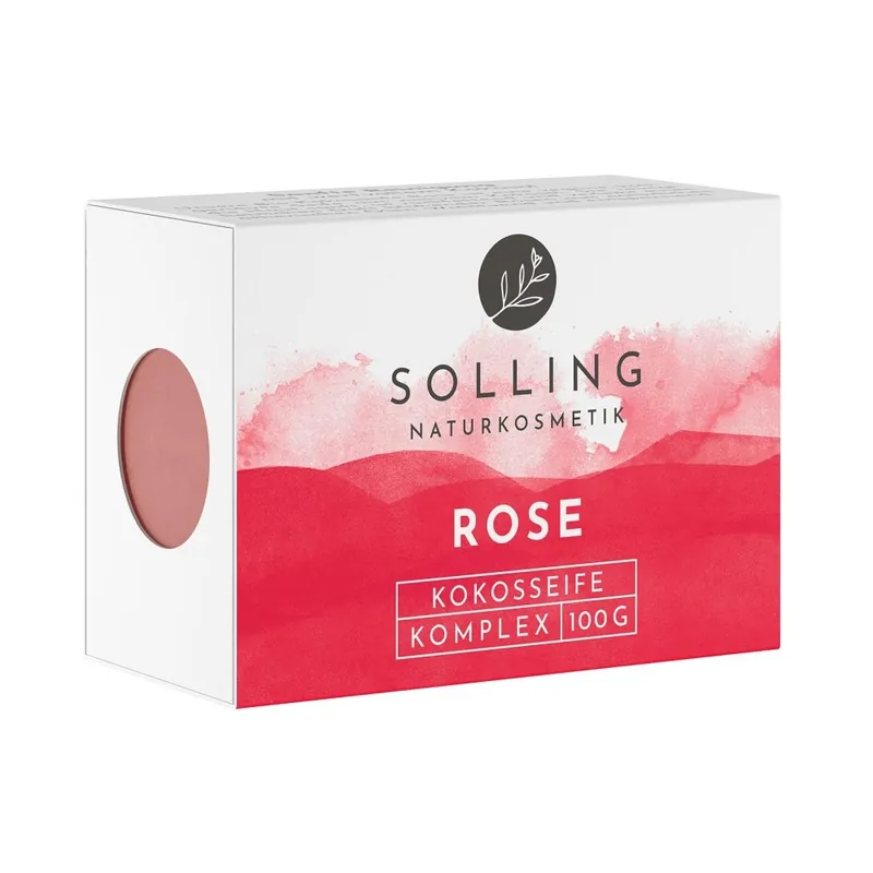 Neue Ware Kokosseife - Rose