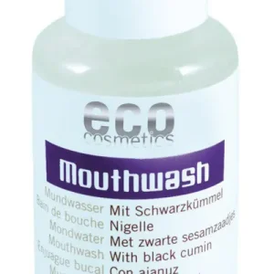 eco cosmetics Mundwasser mit Schwarzkümmel 50 ml Geprüft