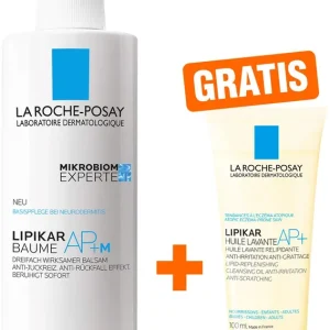 La Roche Posay Lipikar Baume AP+ M Balsam 400 ml + gratis La Roche Posay Lipikar Dusch- und Badeöl AP+ 100 ml Sofort Bestellen