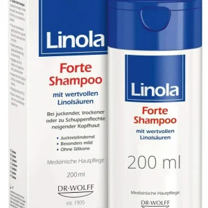 Linola Forte Shampoo 200 ml Schneller Versand