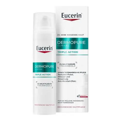 Eucerin Dermopure Clinical Triple Action Creme, 40 ml Neue Ware