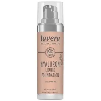 Zertifiziert LAVERA Hyaluron Liquid Foundation 02 cool ivory 30 ml