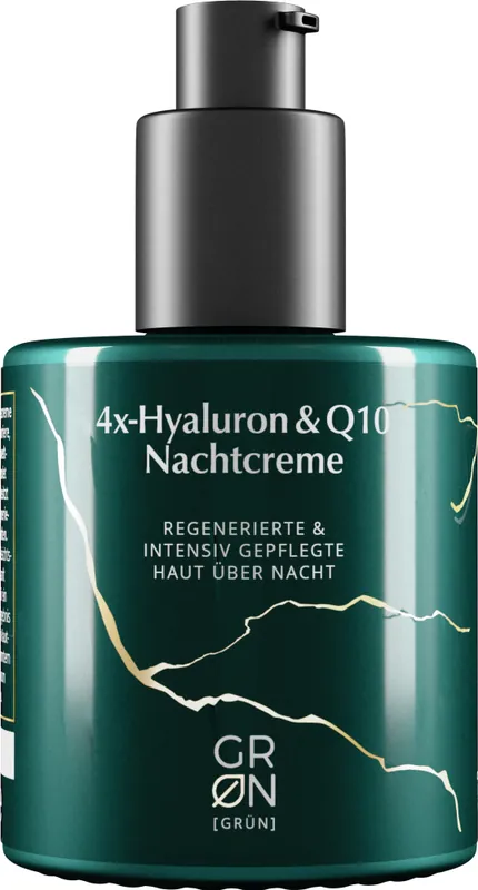 GRN shades of nature GRN 4x-Hyaluron- & Q10-Nachtcreme Neu Im Sortiment