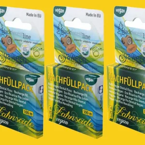 Zahnseide, vegan. Nachfüllpackung von yaweco 3 St. Direktkauf