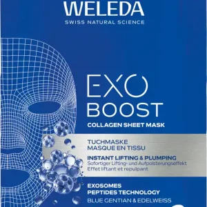 Weleda Exo Boost Collagen Tuchmaske Blauer Enzian Kracherpreis