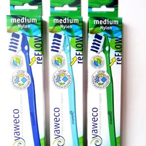 Zahnbürste medium reFLOW yaweco 3 St. Sofort Bestellen