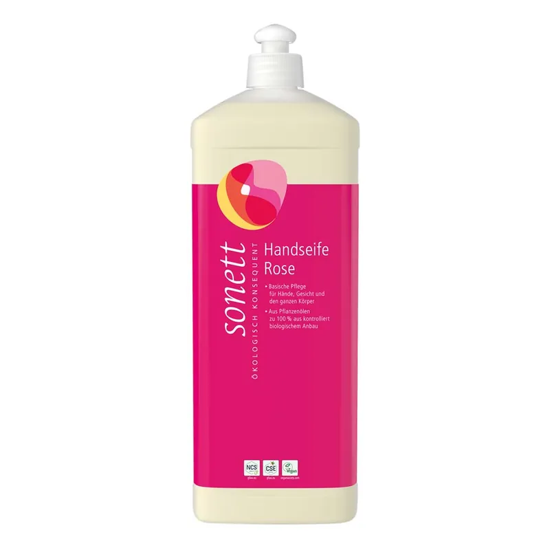 Beliebt Handseife - Rose Nachfüllflasche 1L