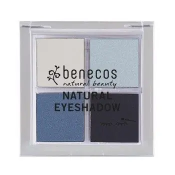 Benecos Quattro Eyeshadow true blue 8 g Begrenztes Angebot