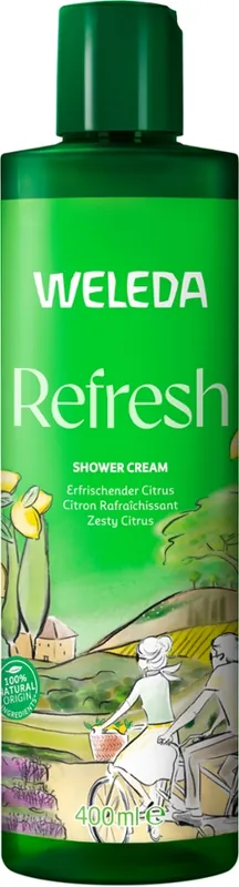 Neue Kollektion Weleda Refresh Shower Cream Citrus 400 ml