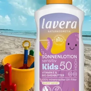 Sonnenlotion Sensitiv Kids LSF 50 von lavera 100 ml Rabatt