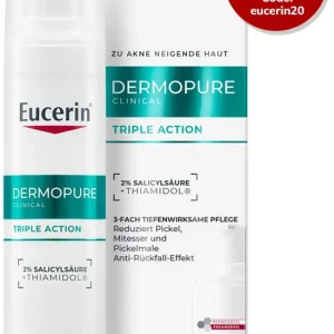 Wochenendangebot Eucerin DermoPure Clinical Triple Action 40 ml