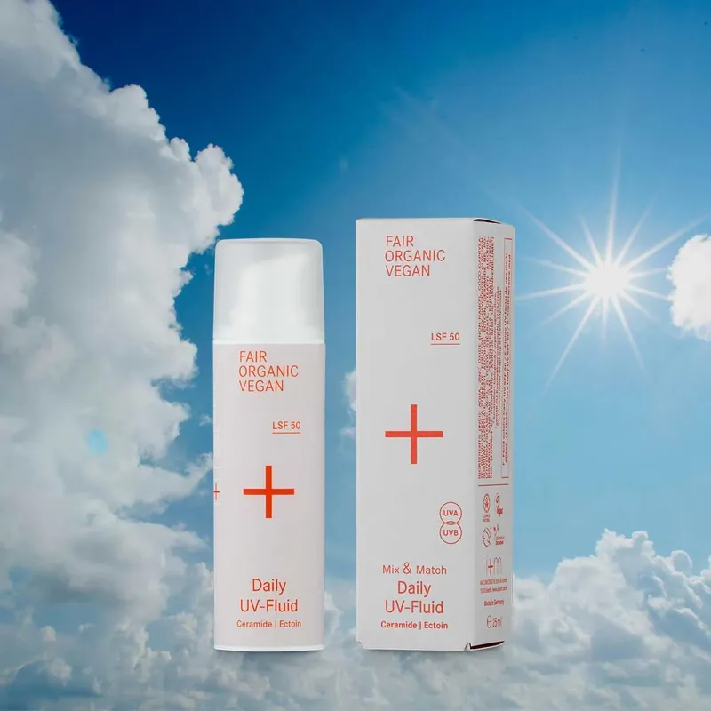 Daily UV-Fluid LSF 50 Mix & Match 30 ml i+m NATURKOSMETIK BERLIN Highlight