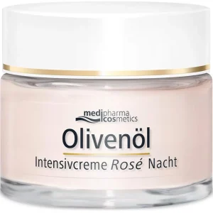 medipharma cosmetics Olivenöl Intensivcreme Rose Nachtcreme 50 ml Heißes Angebot