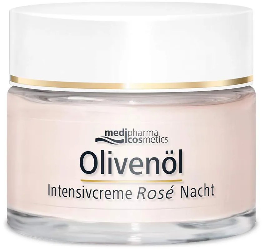medipharma cosmetics Olivenöl Intensivcreme Rose Nachtcreme 50 ml Heißes Angebot