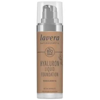 LAVERA Hyaluron Liquid Foundation 06 warm almond 30 ml Echt