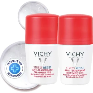 Vichy Deo Stress Resist 72 h 2 x 50 ml Stift Neu Im Sortiment