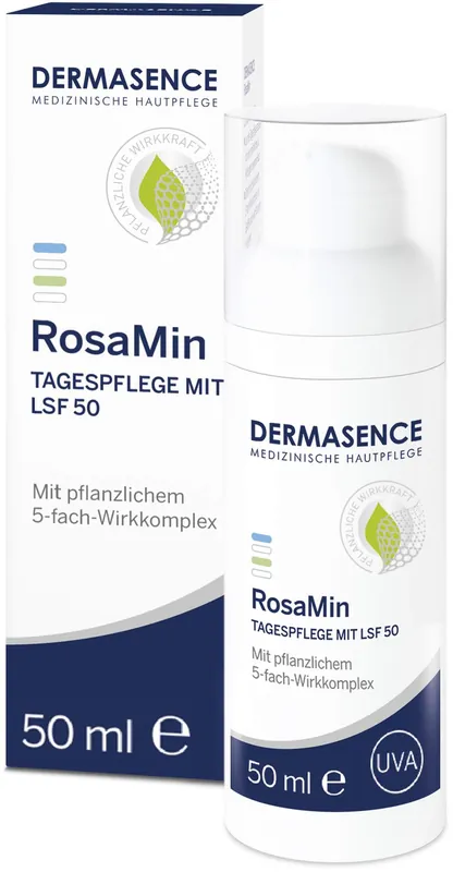 Saisonangebot Dermasence RosaMin Tagespflege LSF 50 50 ml