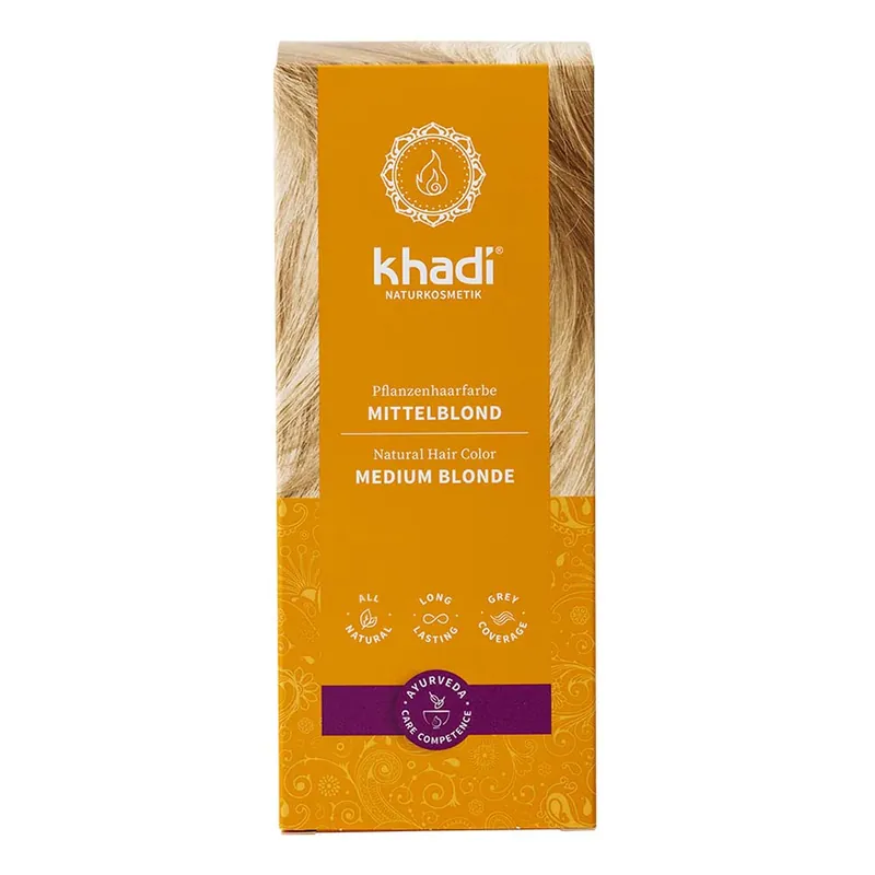 Pflanzenhaarfarben - Mittelblond Ausverkauf