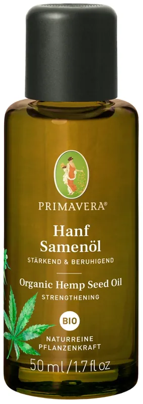 Markenprodukt PRIMAVERA Hanf Samenöl bio 50 ml