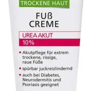 Sebamed trockene Haut Fußcreme 10 % Urea akut 100 ml Zertifiziert