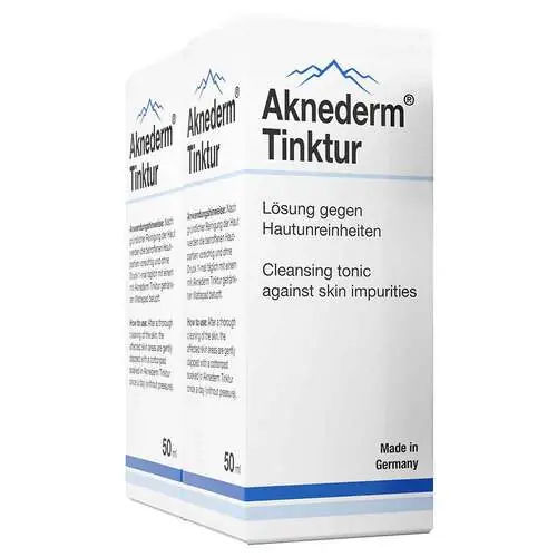Neu Im Sortiment Aknederm Tinktur, 2X50 ml