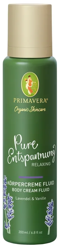 PRIMAVERA Entspannungs Körpercreme Fluid 200 ml Expressversand
