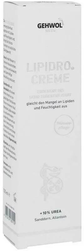 Zertifiziert GEHWOL MED Lipidro Creme 125 ml