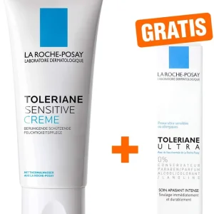 La Roche Posay Toleriane Sensitive Creme 40 ml + gratis Dermallergo Augencreme 2 ml Solange Der Vorrat Reicht