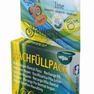 Neu Im Sortiment yaweco Nachfüllpack Vegane Zahnseide aus PLA, 100 m (4 Ro