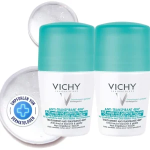 Bestseller Vichy Deo Roll On Anti Flecken 48h 2 x 50 ml Creme