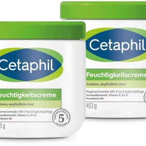 Sichere Zahlung Cetaphil Feuchtigkeitscreme 2 x 453 g