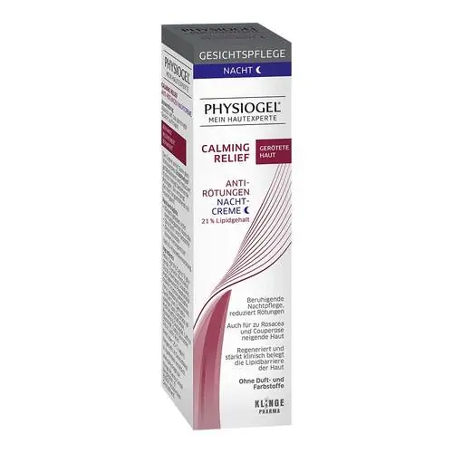 Physiogel Calming Relief Anti-RÖtungen Nachtcreme, 40 ml Neue Kollektion