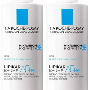 Abverkauf La Roche Posay Lipikar Baume AP+ M Balsam 2 x 400 ml