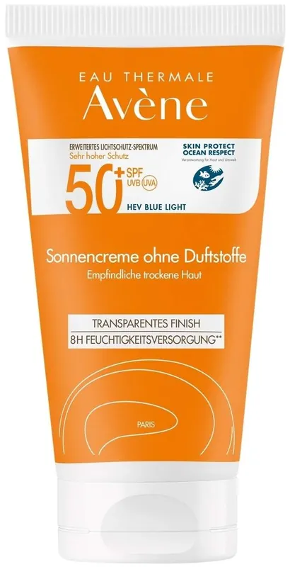 Garantierte Lieferung Avene Sonnencreme SPF 50+ ohne Duftstoffe 50 ml