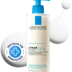 Garantierte Lieferung La Roche Posay Lipikar Syndet AP+ Reinigungs-Cremegel 400 ml