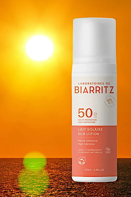 Sonnenmilch LSF 50 von Laboratoires de Biarritz 100 ml Markenprodukt