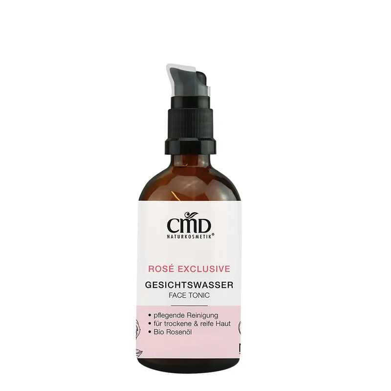CMD Naturkosmetik Rosé Exclusive Gesichtswasser mit Sprühkopf Kostenloser Rückversand