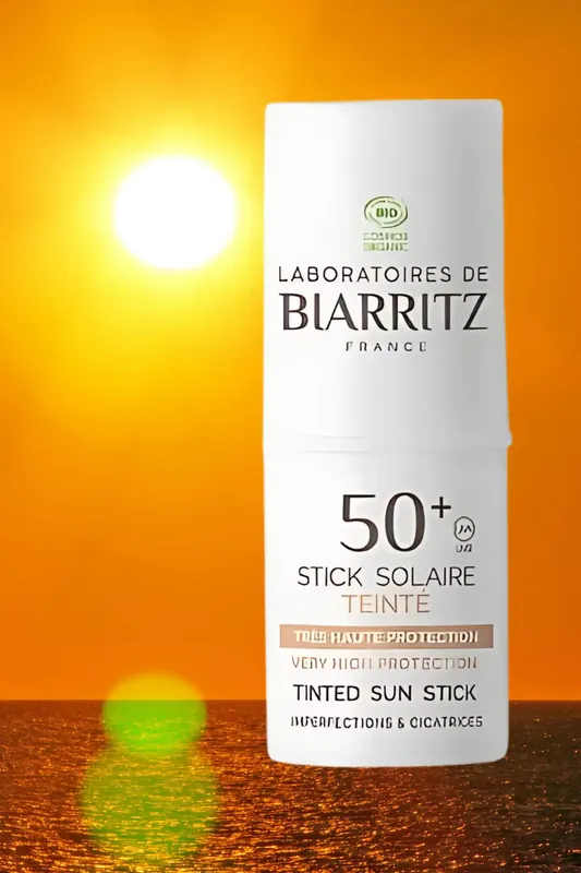 Highlight Sunscreen Stick getönt LSF 50+ von Laboratoires de Biarritz 9 ml