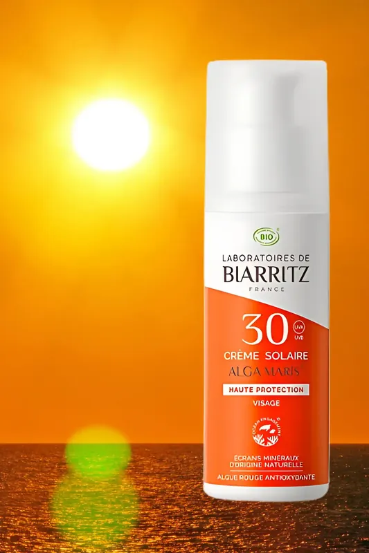Neu Im Sortiment Sonnencreme Gesicht LSF 30 von Laboratoires de Biarritz 50 ml