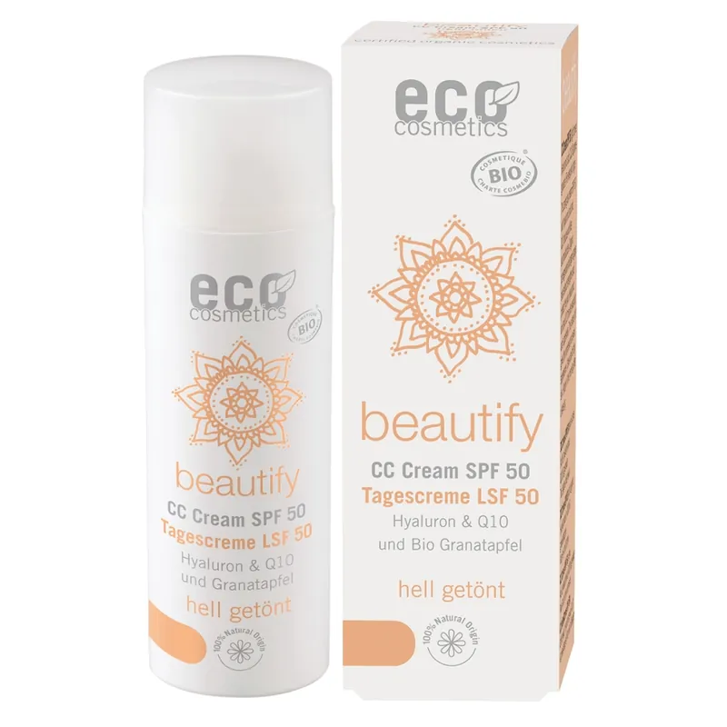 ECO beautify CC Creme LSF 50 hell 50 ml Schneller Versand