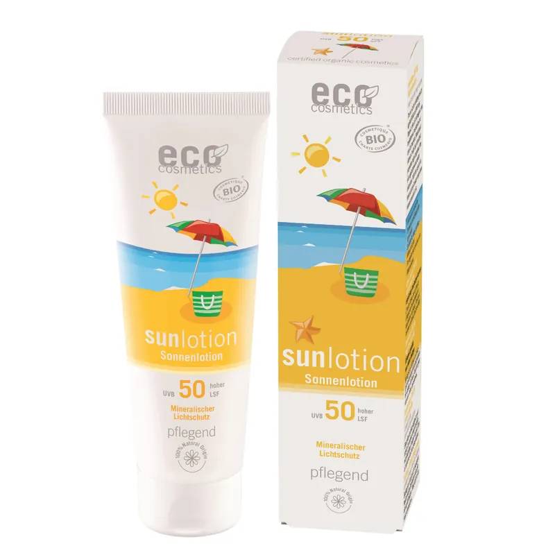 eco cosmetics ECO Sonnenlotion LSF 50 Ausverkauf