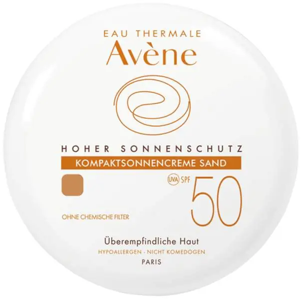 Avene Kompaktsonnencreme SPF 50 sand 10 g Creme Preis Gesenkt