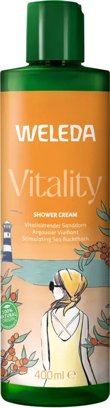 Weleda Vitality Shower Cream Sanddorn 400 ml Beliebt
