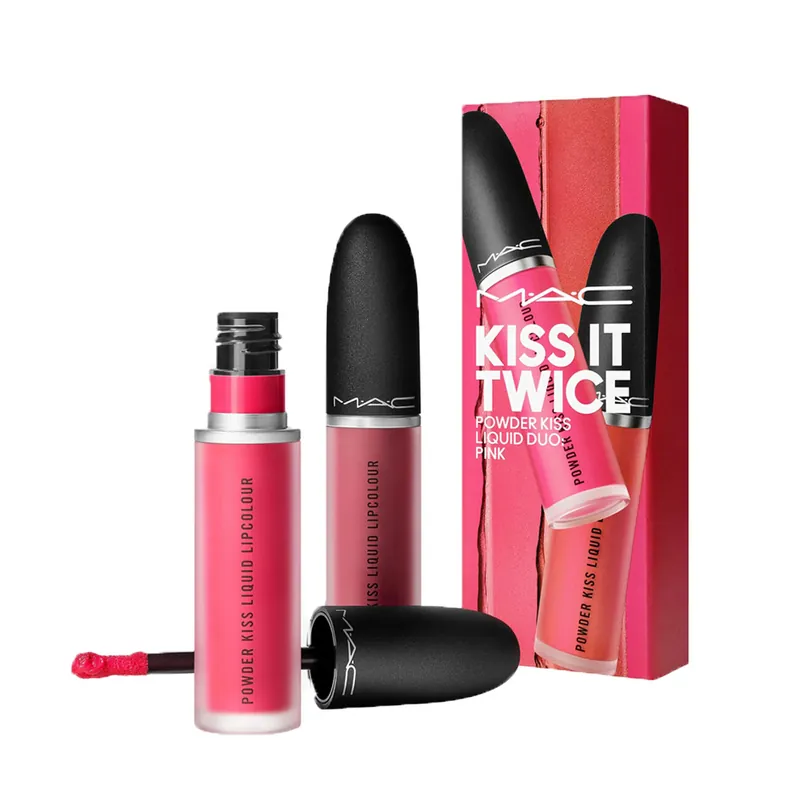 MAC Powder Kiss Pink Set Sonderangebot