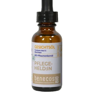 Preisreduziert benecos Gesichtsöl Bio-Pflaumenkernöl - PFLEGEHELD:IN 50 ml