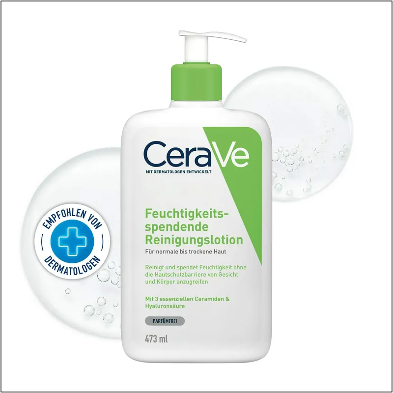 Billig CeraVe Feuchtigkeitsspendende Reinigungslotion 473 ml