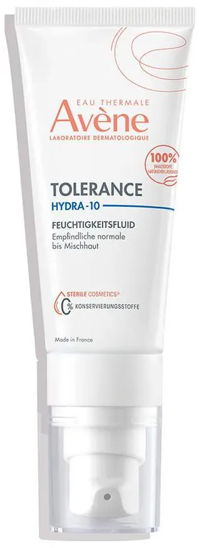 Avene Tolerance Hydra-10 Feuchtigkeitsfluid 40 ml Neu