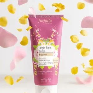 Aktuell Duschgel Hippiie Rose, Happiness 200 ml von farfalla